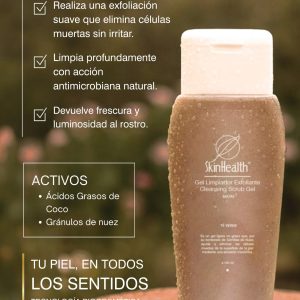 GEL LIMPIADOR EXFOLIANTE FACIAL x 100G